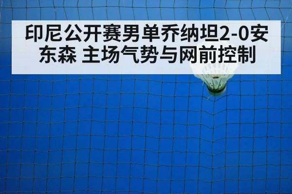 badminton net play